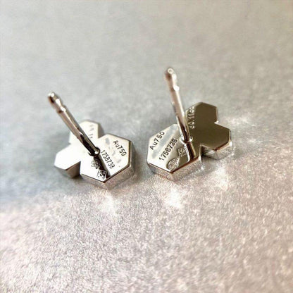 [Echo Fine ]BEE LOVE SILVER DIAMOND EARRINGS