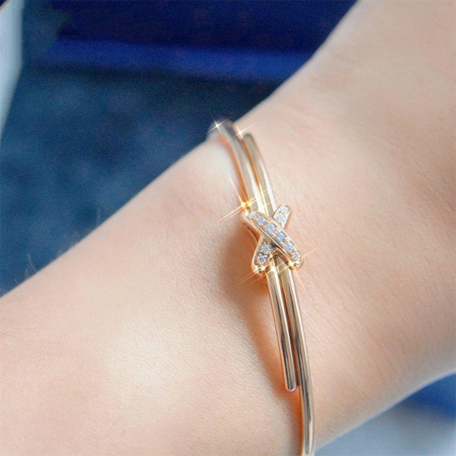 [Echo Fine ]JEUX DE BRACELET PINK GOLD DIAMONDS