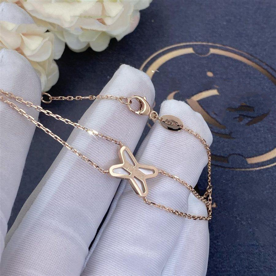 [Echo Fine ]JEUX BRACELET WHITE MOP PINK GOLD 1 DIAMOND
