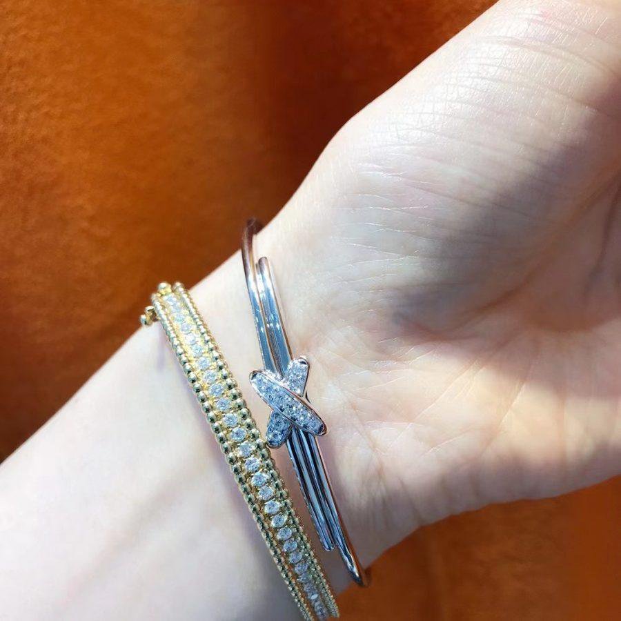 [Echo Fine ]JEUX DE BRACELET SILVER DIAMONDS