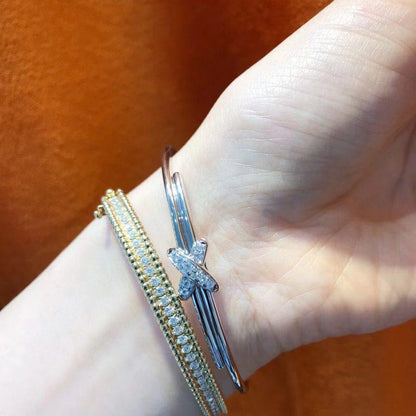 [Echo Fine ]JEUX DE BRACELET SILVER DIAMONDS
