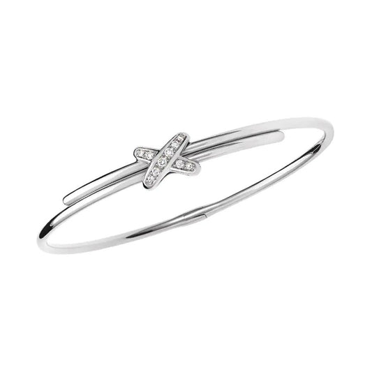 [Echo Fine ]JEUX DE BRACELET SILVER DIAMONDS