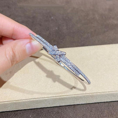 [Echo Fine ]JEUX DE BRACELET DIAMONDS SILVER