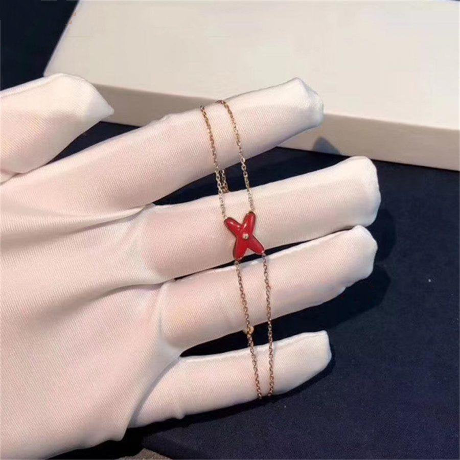 [Echo Fine ]JEUX BRACELET CARNELIAN PINK GOLD 1 DIAMOND