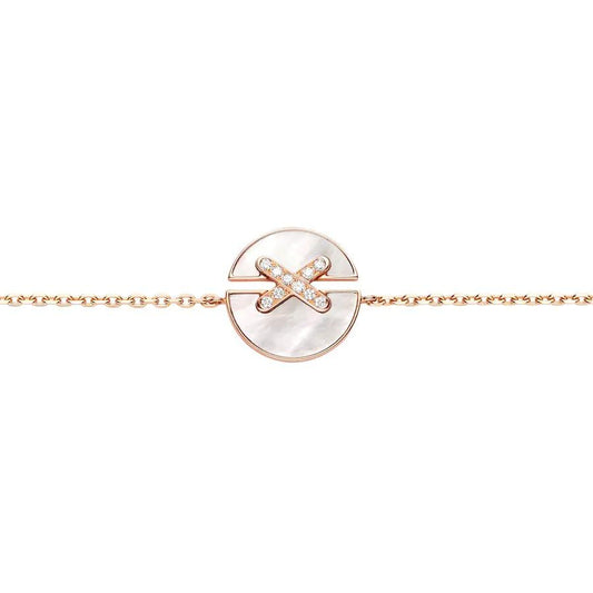 [Echo Fine ]JEUX DE BRACELET MOP PINK GOLD DIAMONDS