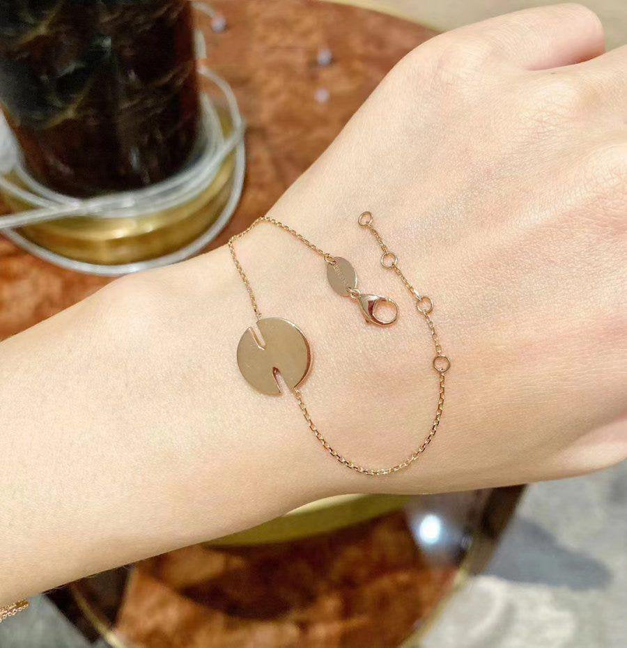 [Echo Fine ]JEUX DE BRACELET MOP PINK GOLD DIAMONDS