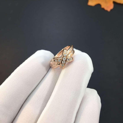 [Echo Fine ]JEUX DE PINK GOLD DIAMOND RING