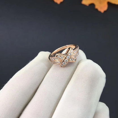 [Echo Fine ]JEUX DE RING PINK GOLD DIAMOND