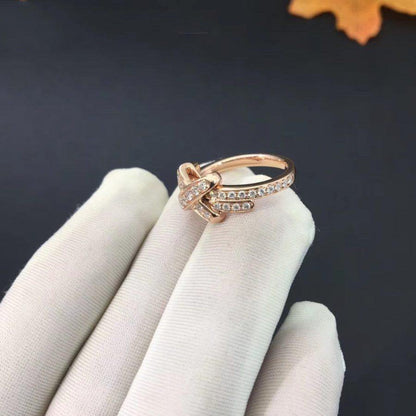 [Echo Fine ]JEUX DE RING PINK GOLD DIAMOND