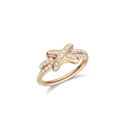 [Echo Fine ]JEUX DE RING PINK GOLD DIAMOND