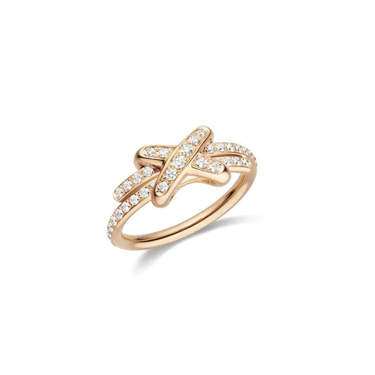 [Echo Fine ]JEUX DE RING PINK GOLD DIAMOND