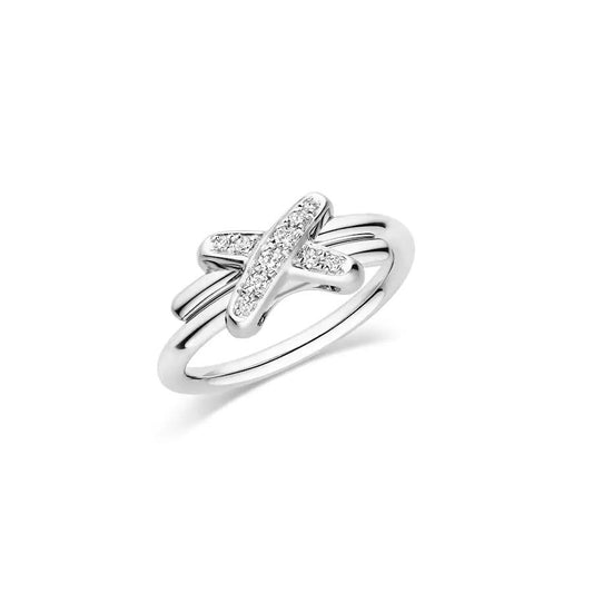 [Echo Fine ]JEUX DE SILVER DIAMOND RING