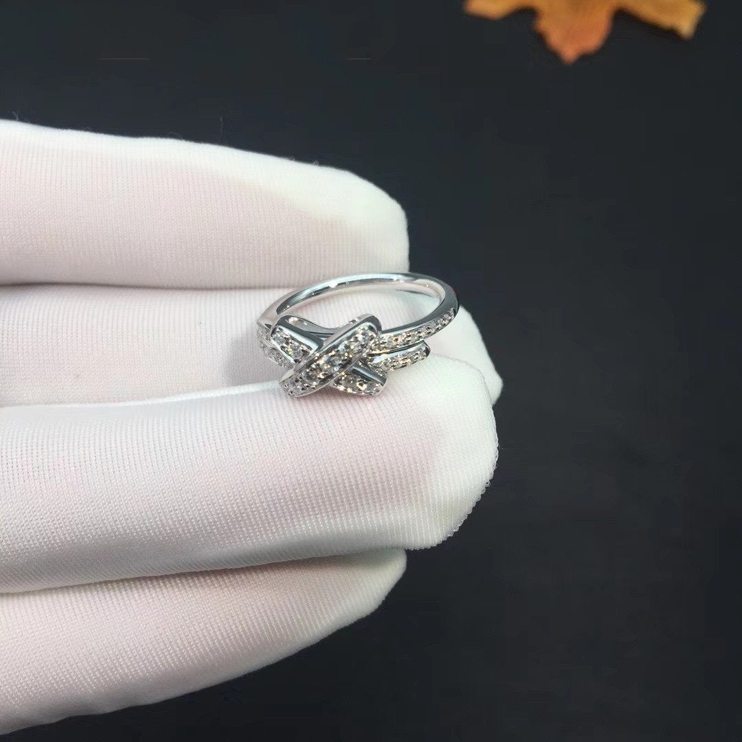 [Echo Fine ]JEUX DE SILVER DIAMOND RING