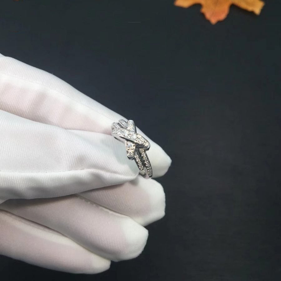 [Echo Fine ]JEUX DE SILVER DIAMOND RING