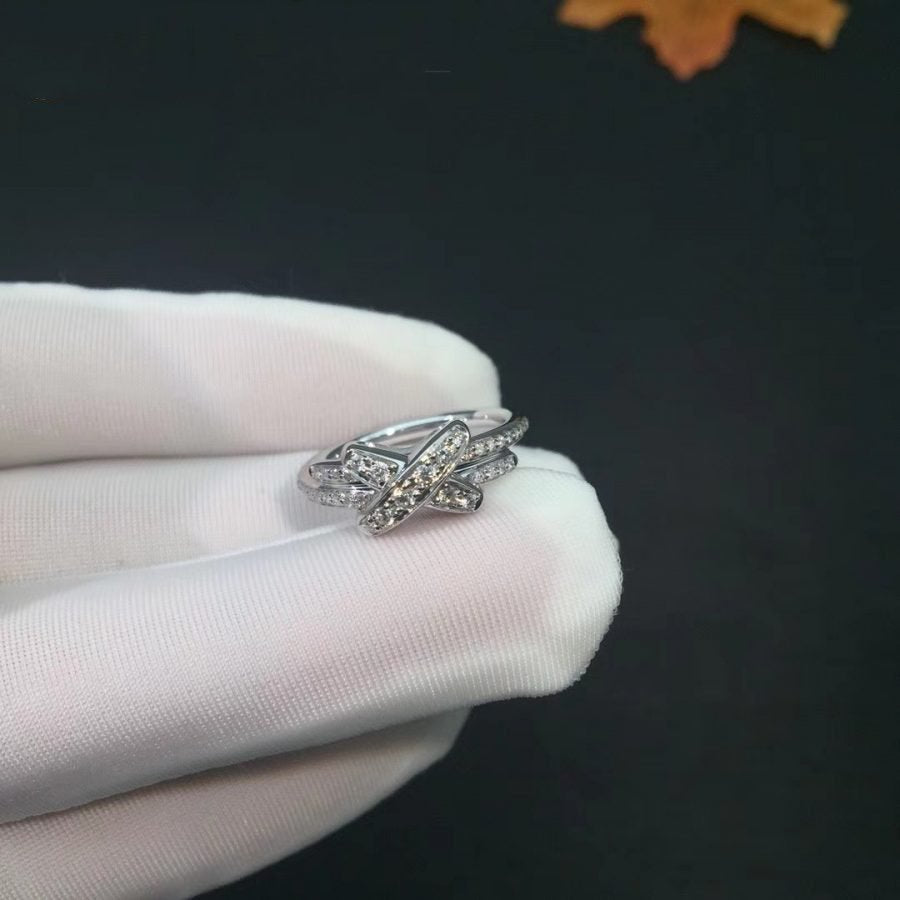 [Echo Fine ]JEUX DE SILVER DIAMOND RING