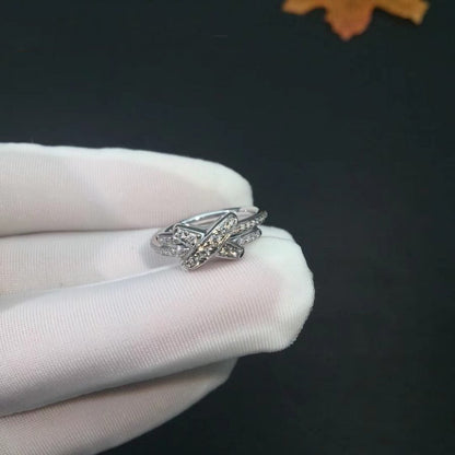 [Echo Fine ]JEUX DE SILVER DIAMOND RING
