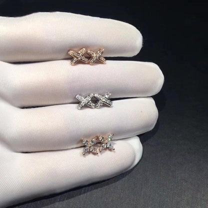 [Echo Fine ]JEUX DE DIAMOND EARRINGS