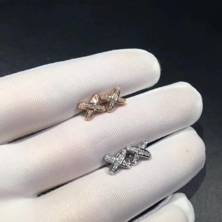 [Echo Fine ]JEUX DE DIAMOND EARRINGS
