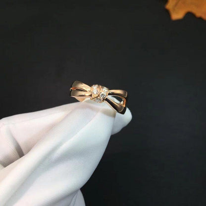 [Echo Fine ]LIENS RING PINK GOLD DIAMOND