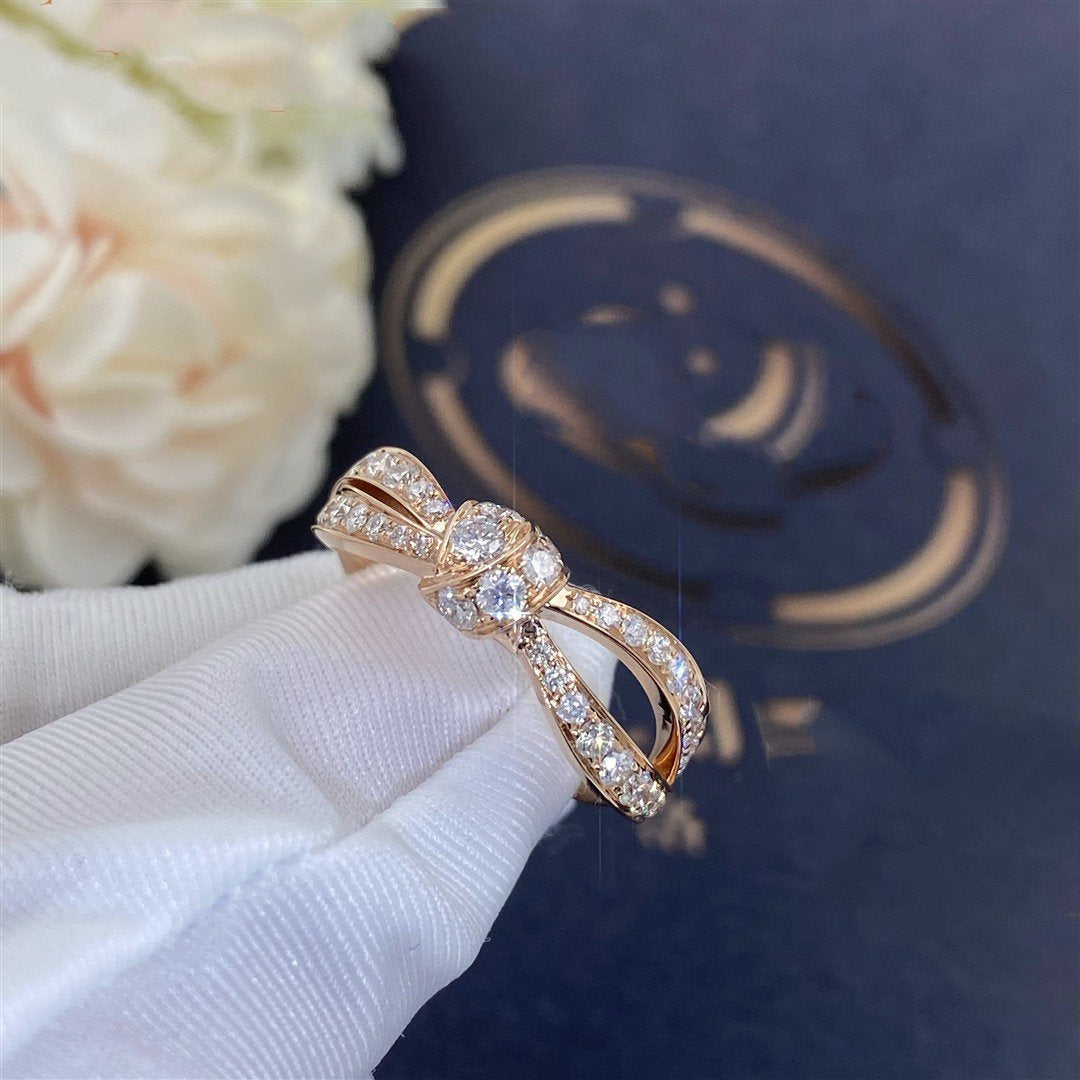 [Echo Fine ]LIENS PINK GOLD DIAMOND RING