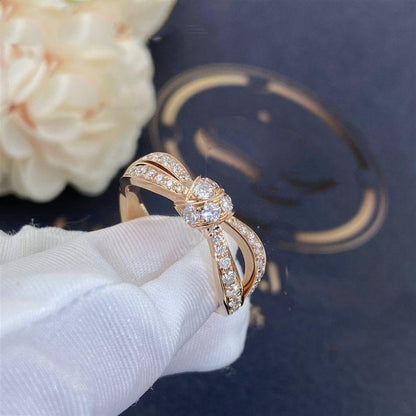 [Echo Fine ]LIENS PINK GOLD DIAMOND RING