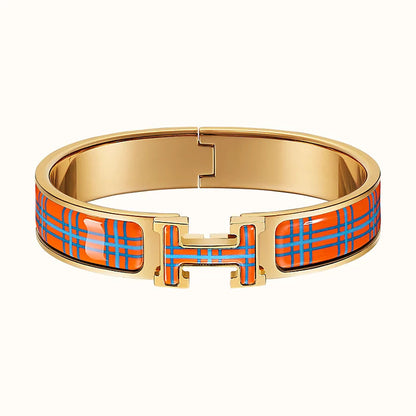 [Echo Fine ]H TARTAN BRACELET 12MM