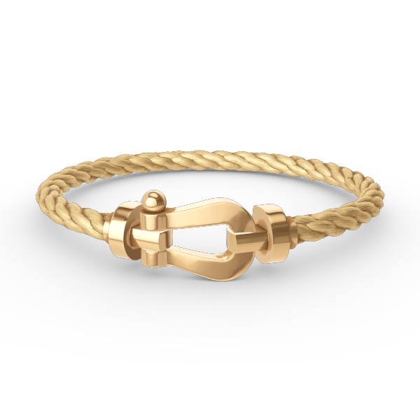 [Echo Fine ]FORCE LARGE HORSESHOE NO DIAMOND BRACELET GOLD