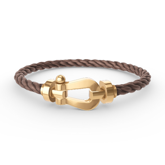 [Echo Fine ]FORCE LARGE HORSESHOE NO DIAMOND BRACELET GOLD
