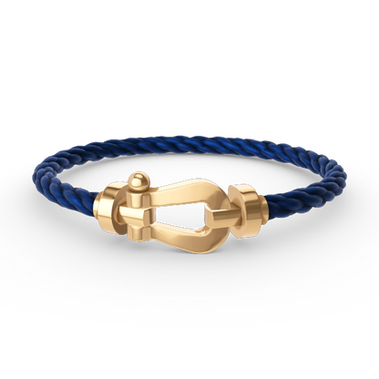 [Echo Fine ]FORCE LARGE HORSESHOE NO DIAMOND BRACELET GOLD