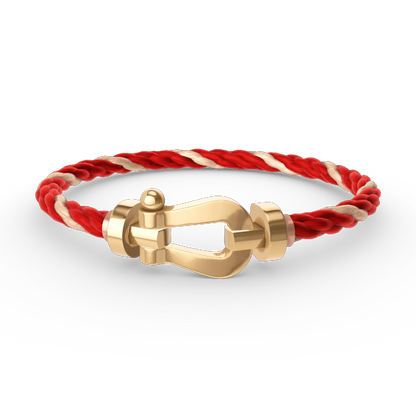 [Echo Fine ]FORCE LARGE HORSESHOE NO DIAMOND BRACELET GOLD