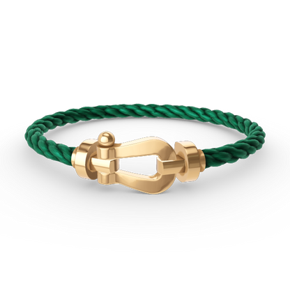 [Echo Fine ]FORCE LARGE HORSESHOE NO DIAMOND BRACELET GOLD