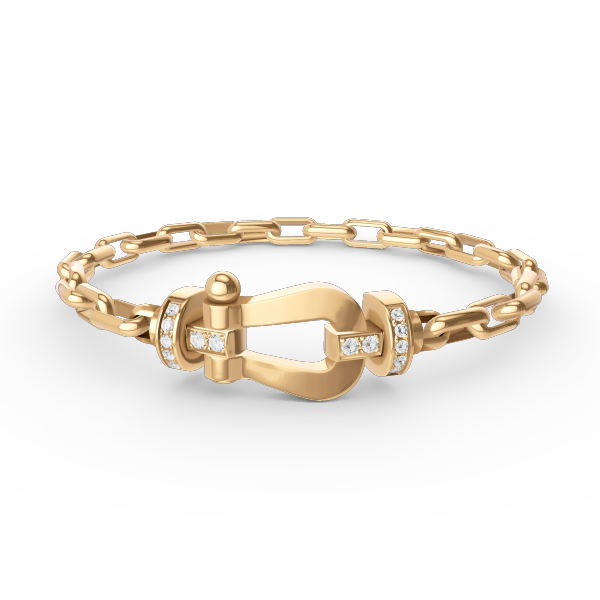 [Echo Fine ]FORCE LARGE HORSESHOE CLASP  METAL BRACELET