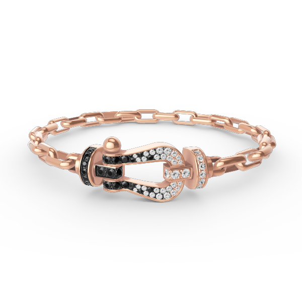 [Echo Fine ]FORCE LARGE HORSESHOE CLASP  METAL BRACELET