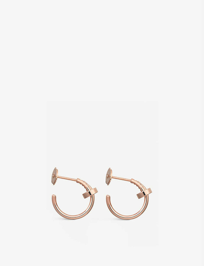 [Echo Fine ]JUSTE EARRINGS PINK GOLD