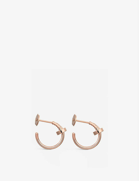 [Echo Fine ]JUSTE EARRINGS PINK GOLD