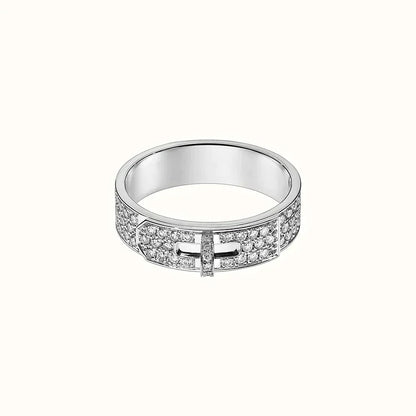 [Echo Fine ]KELLY SILVER DIAMOND RING