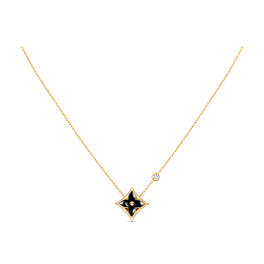 [Echo Fine ]STAR BLACK MOP NECKLACE