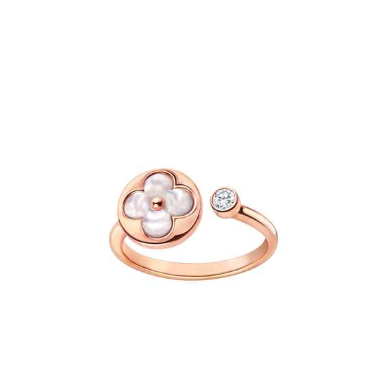 [Echo Fine ]SUN 1 DIAMOND PINK MOP RING