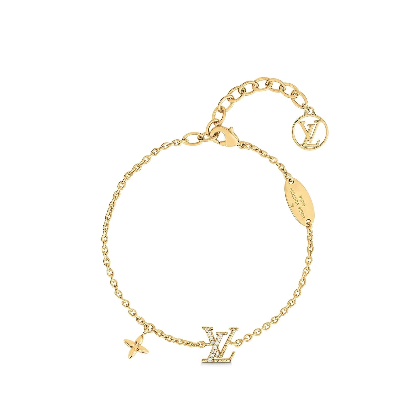 [Echo Fine ]LOGO STAR MOTIF GOLD BRACELET