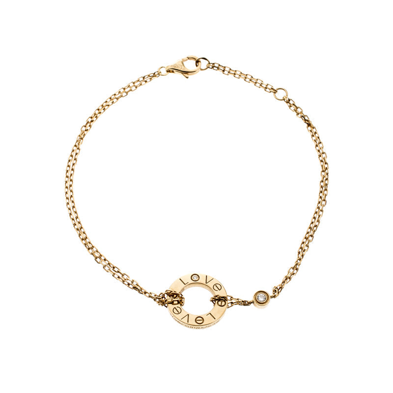 [Echo Fine ]LOVE BRACELET 2 DIAMOND