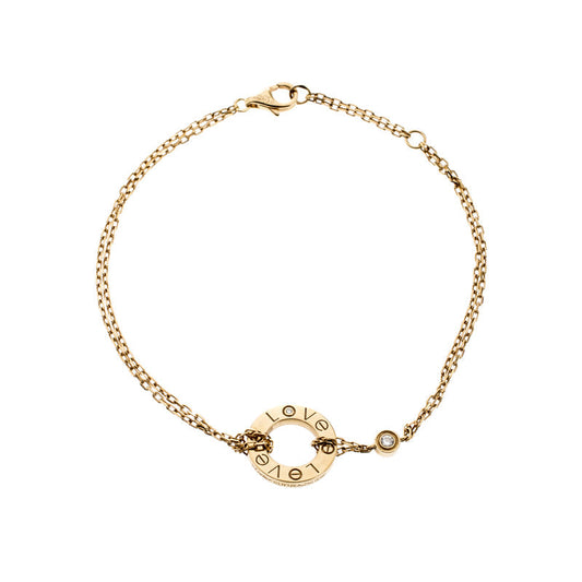[Echo Fine ]LOVE BRACELET 2 DIAMOND