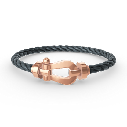 [Echo Fine ]FORCE LARGE HORSESHOE NO DIAMOND BRACELET ROSE GOLD