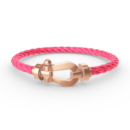[Echo Fine ]FORCE LARGE HORSESHOE NO DIAMOND BRACELET ROSE GOLD