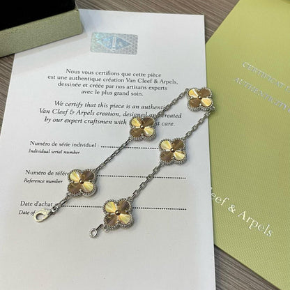 [Echo Fine ]CLOVER  5 MOTIFS  CHRISTMAS LIMITED EDITION BRACELET