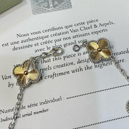 [Echo Fine ]CLOVER  5 MOTIFS  CHRISTMAS LIMITED EDITION BRACELET