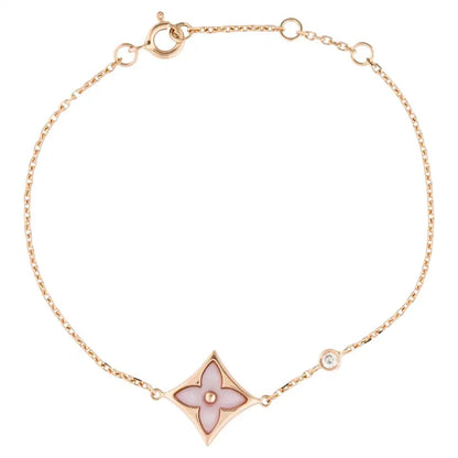 [Echo Fine ]STAR 1 DIAMOND PINK GOLD BRACELET