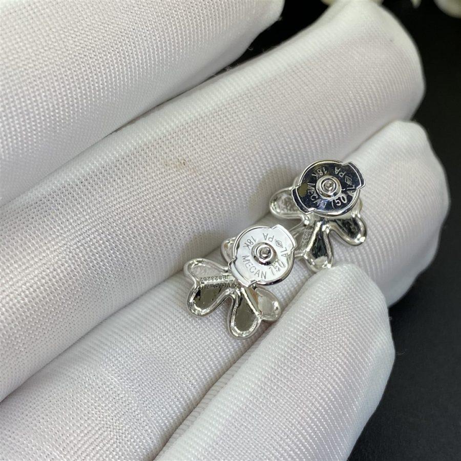 [Echo Fine ]FRIVOLE MINI SILVER FLOWER EARRINGS
