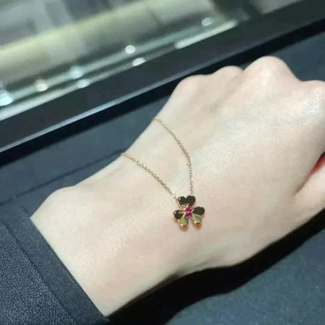[Echo Fine ]FRIVOLE GOLD FLOWER NECKLACE