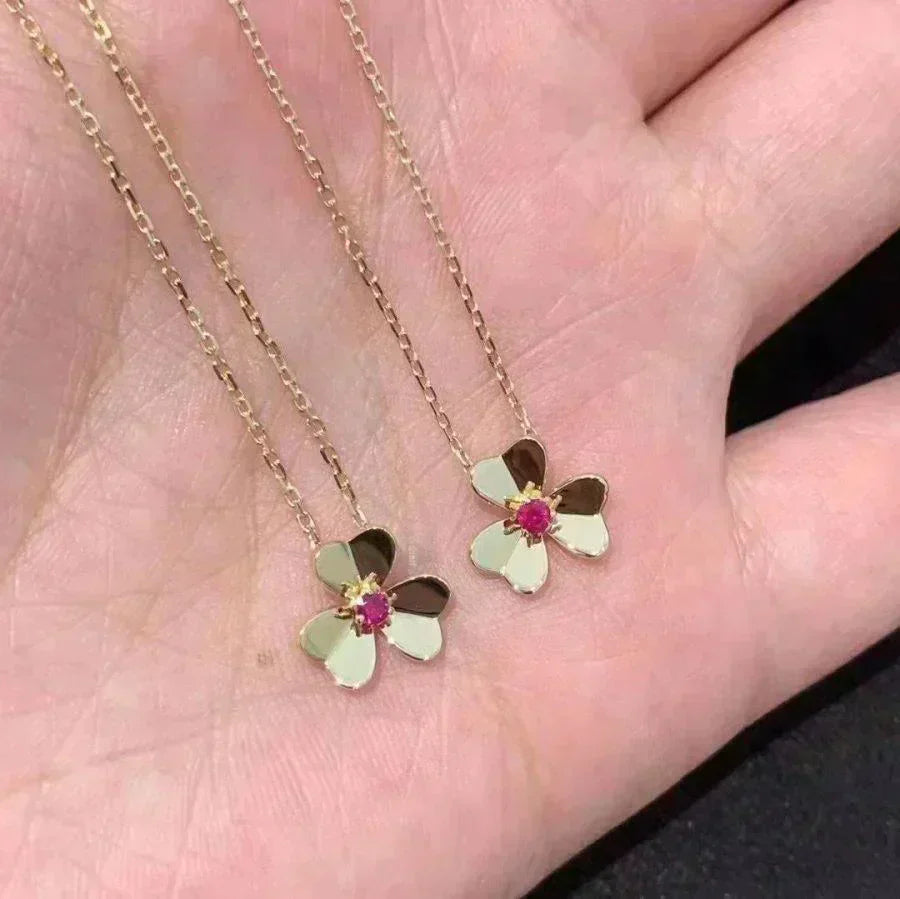 [Echo Fine ]FRIVOLE GOLD FLOWER NECKLACE