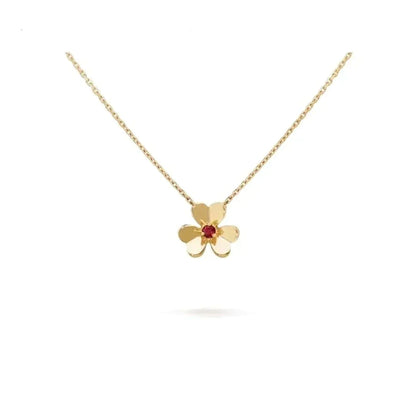 [Echo Fine ]FRIVOLE GOLD FLOWER NECKLACE